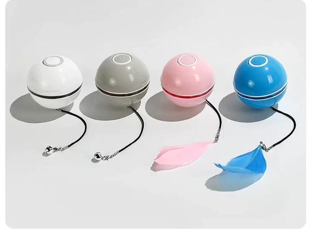 Interactive Cat Toys Ball With Led Light 2