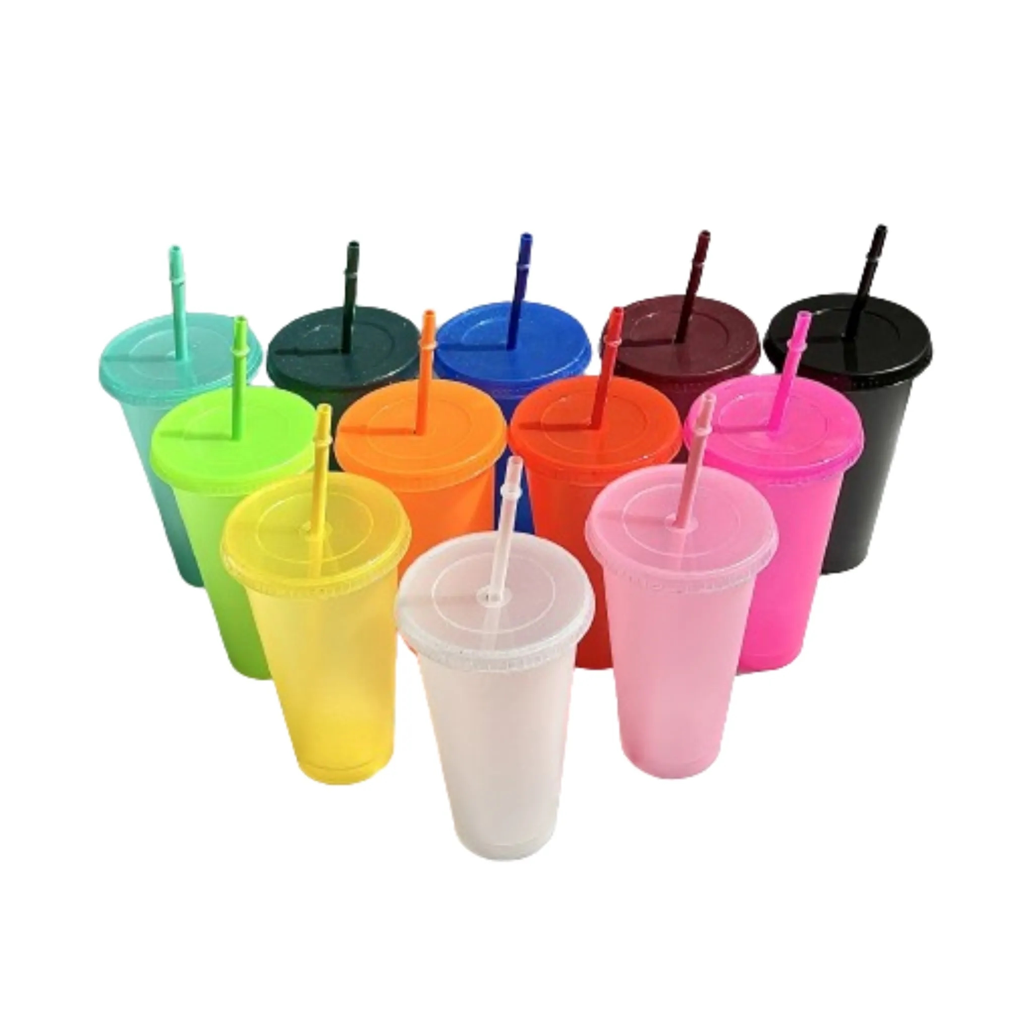 24oz Color Changing Cups With Lids And Straws 3