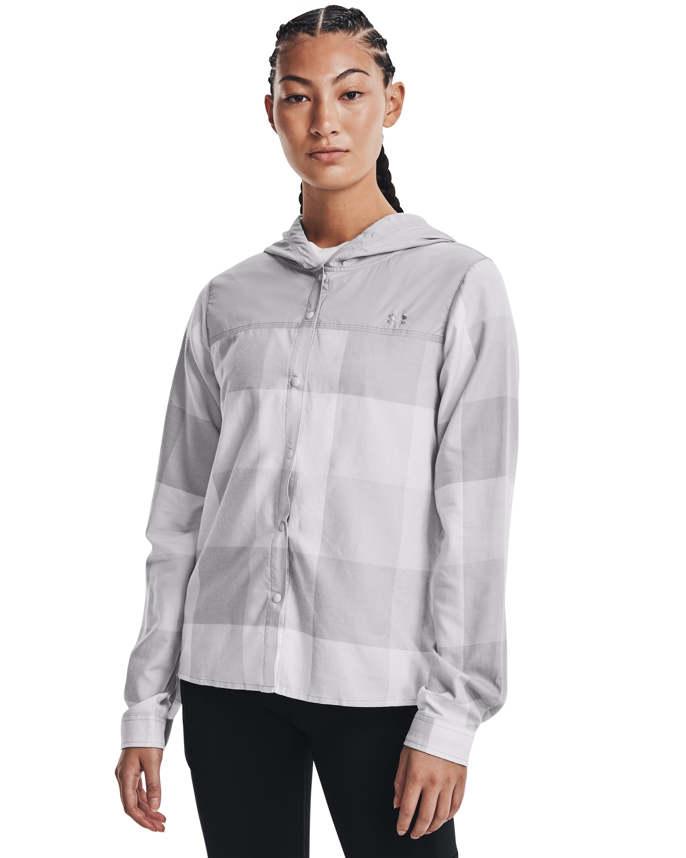 Women's UA Tradesman Flannel Hoodie  1