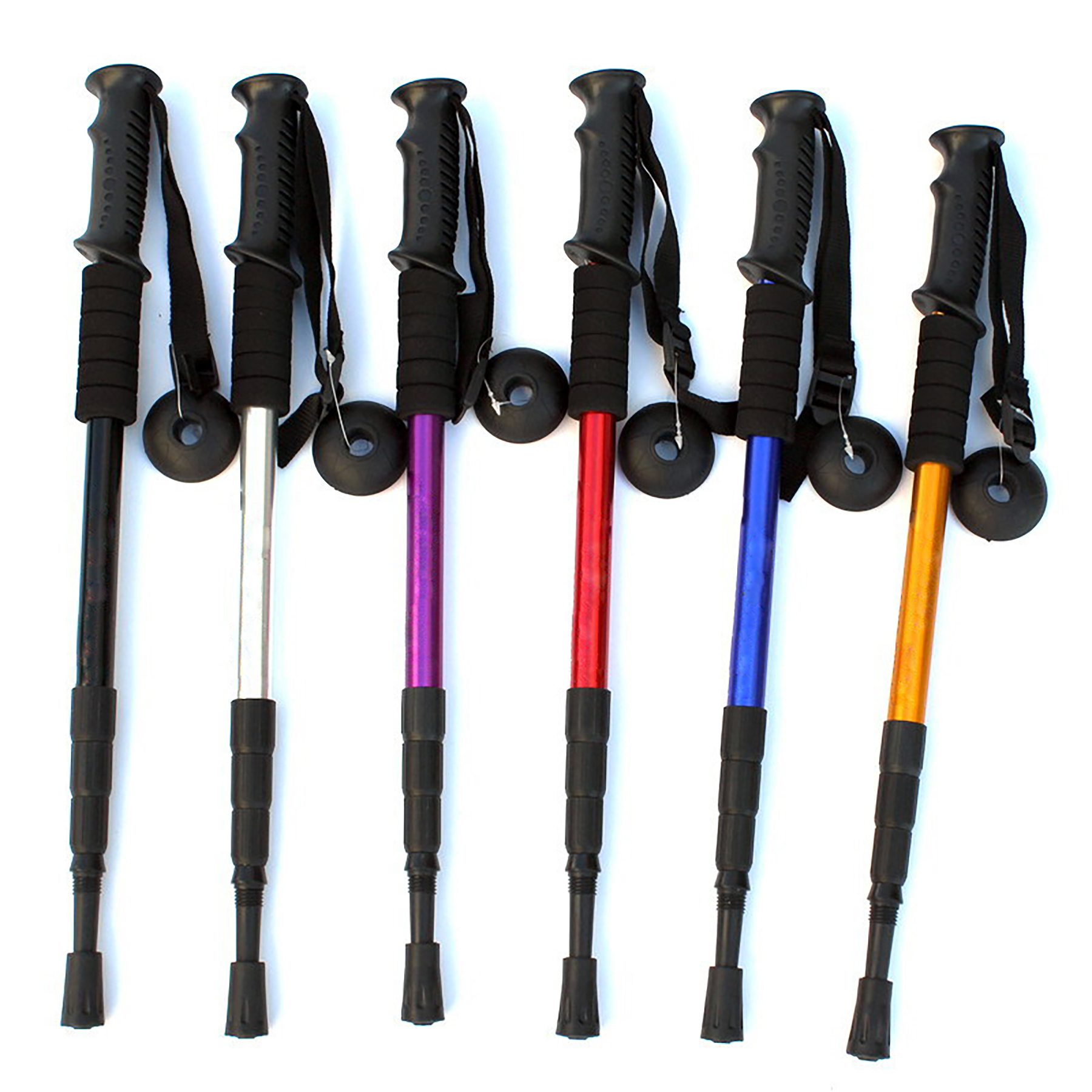 Shock-Absorbing Adjustable Hiking Pole 3