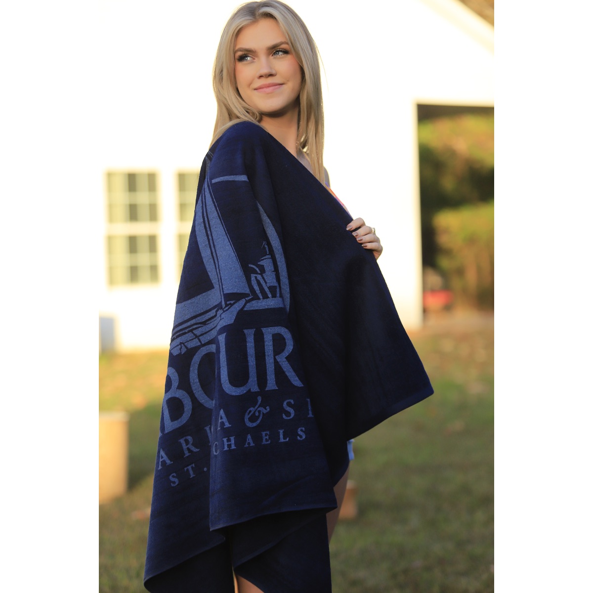 Diamond Colored Beach Towel 15 lb/doz 6