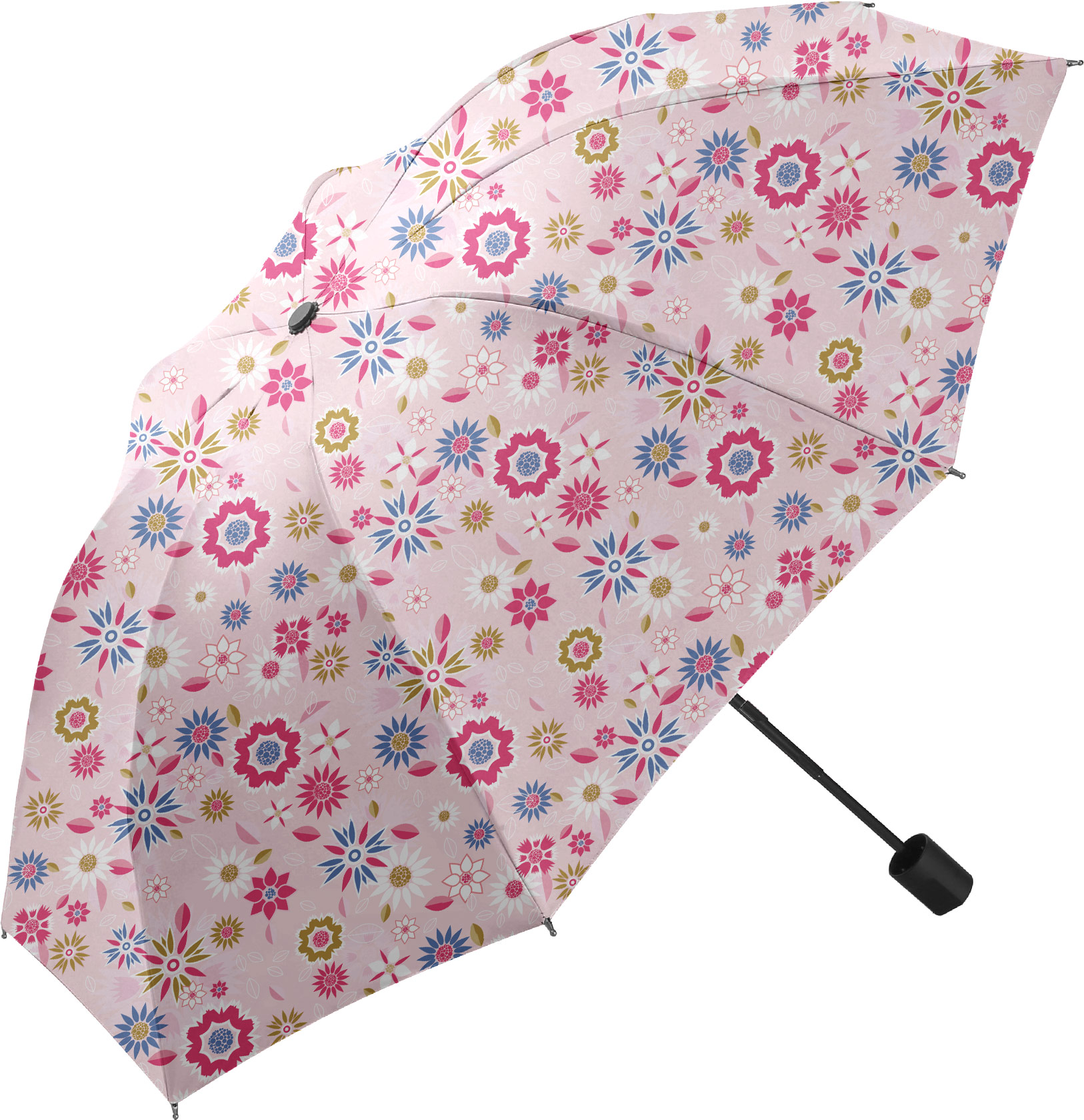 Customized Full Color Printing Manual 8 Rib Umbrella 12
