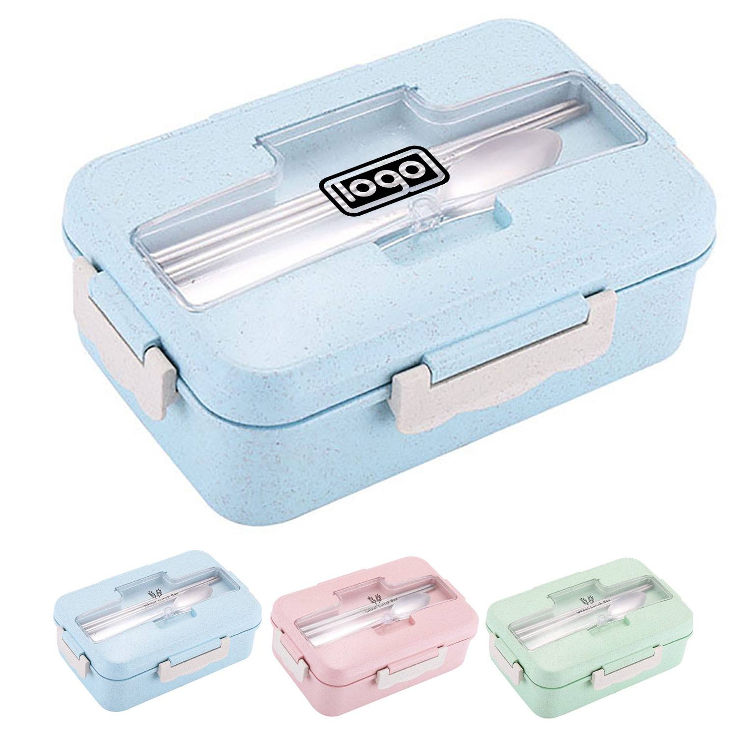 Eco Microwave Safe Wheat Straw Lunch Box 8