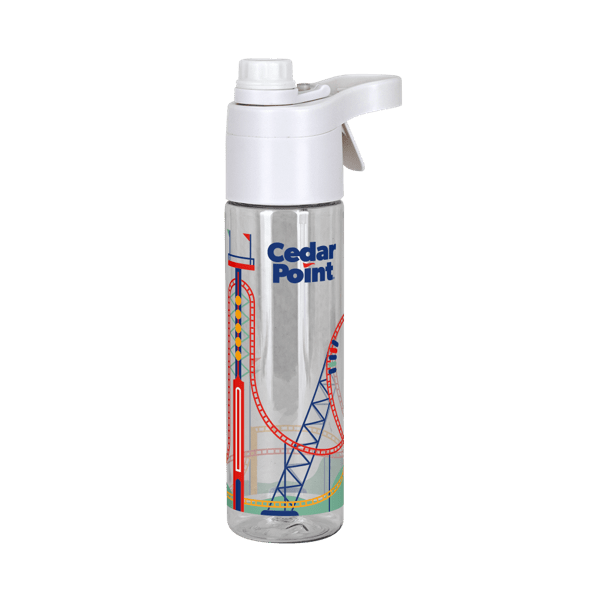 Spritzer 20 oz rPET Spray Water Bottle 127