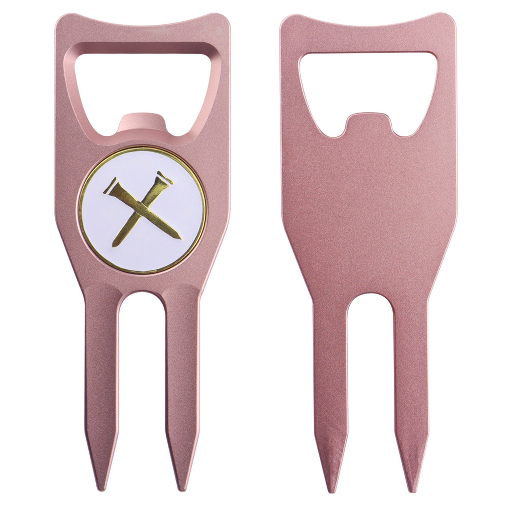 Aluminium Alloy Golf Divot Tool with Bottle Opener 2