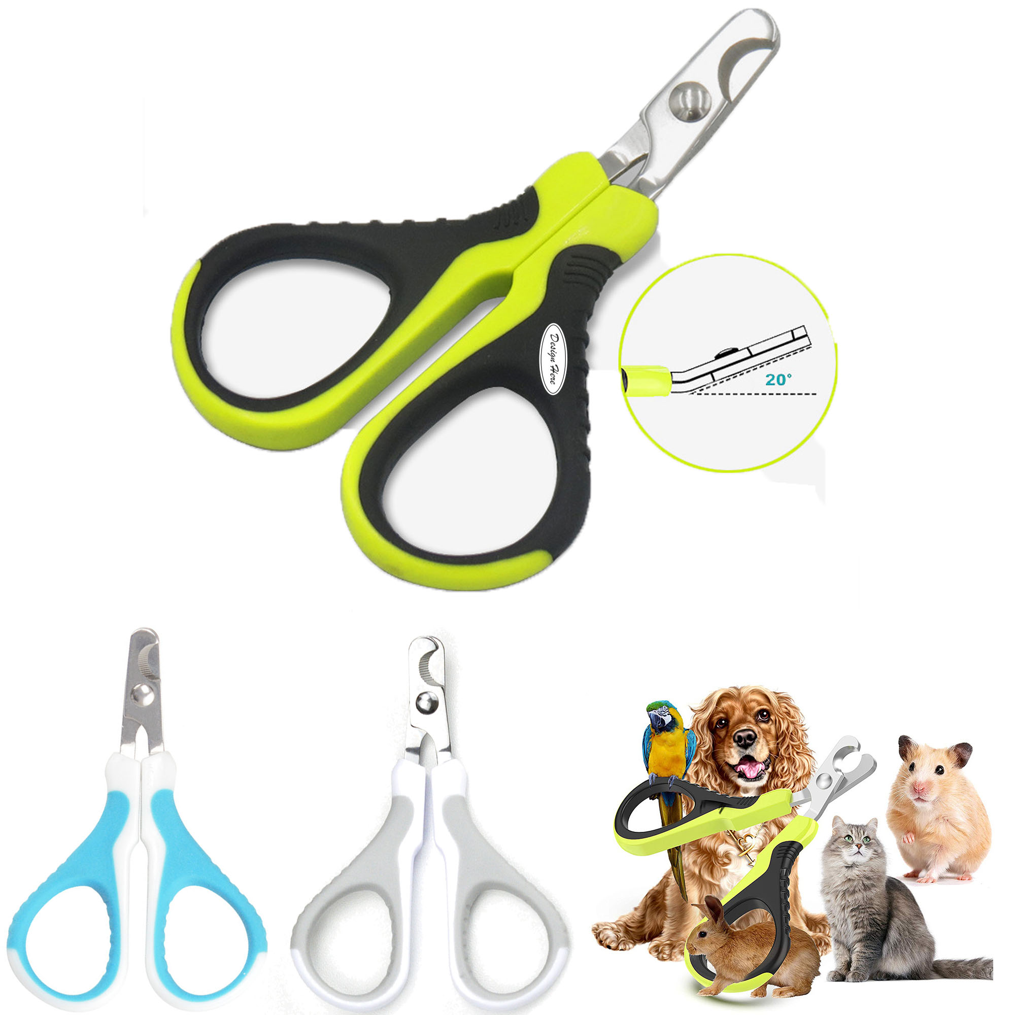 Precision Nail Clippers for Cats with Safety Features 3