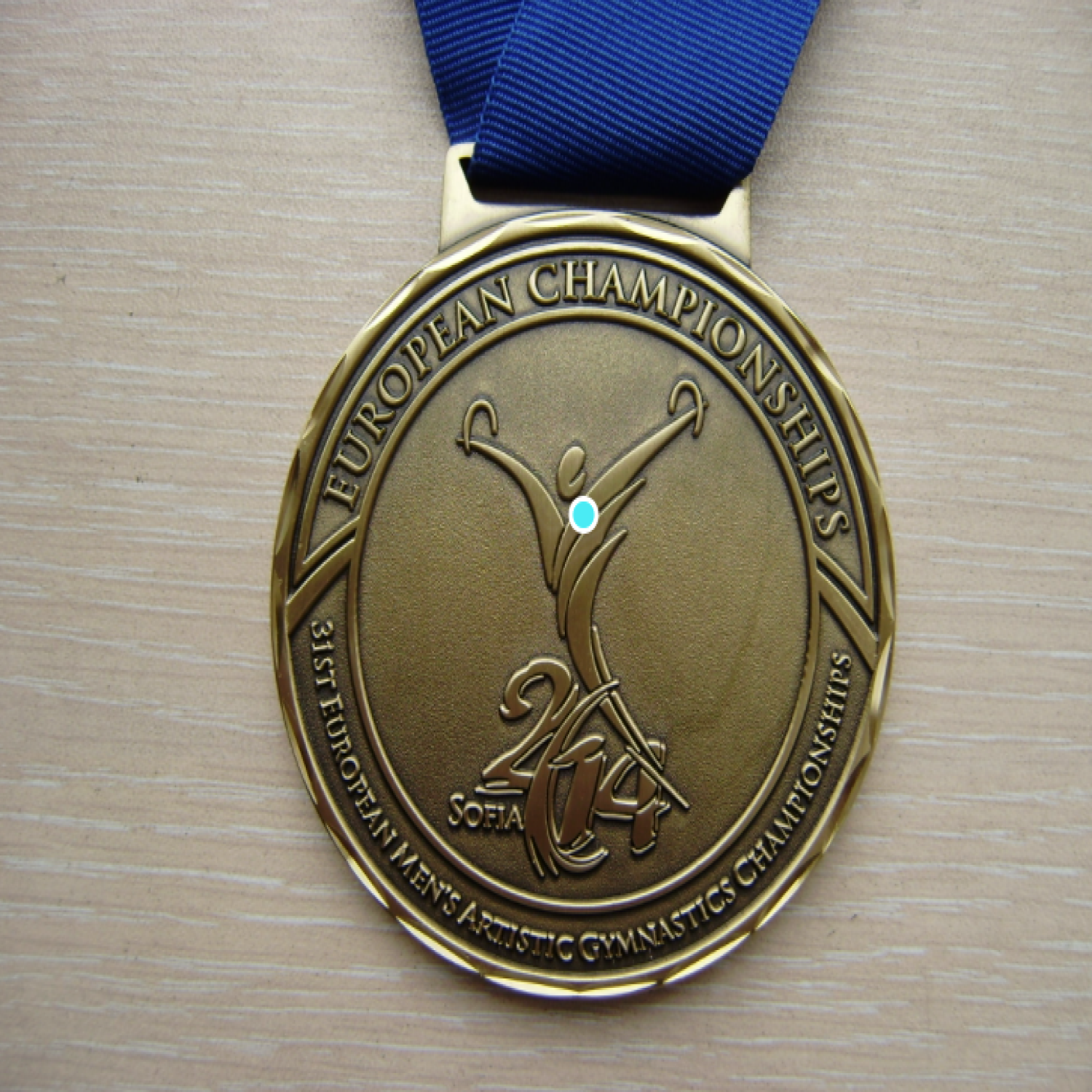 Customized Antique Copper Plated Solid Iron Medal 2