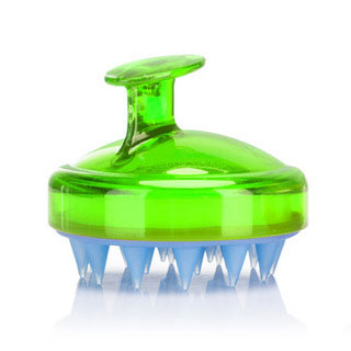 Original Soft Silicone Hair Shampoo Brush Head Tourmaline Contained 7