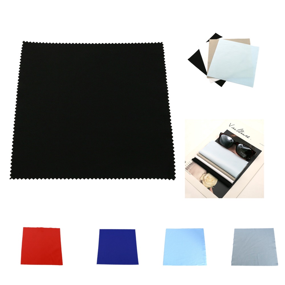 Pure Color Suede Microfiber Eyeglass Cloth 4