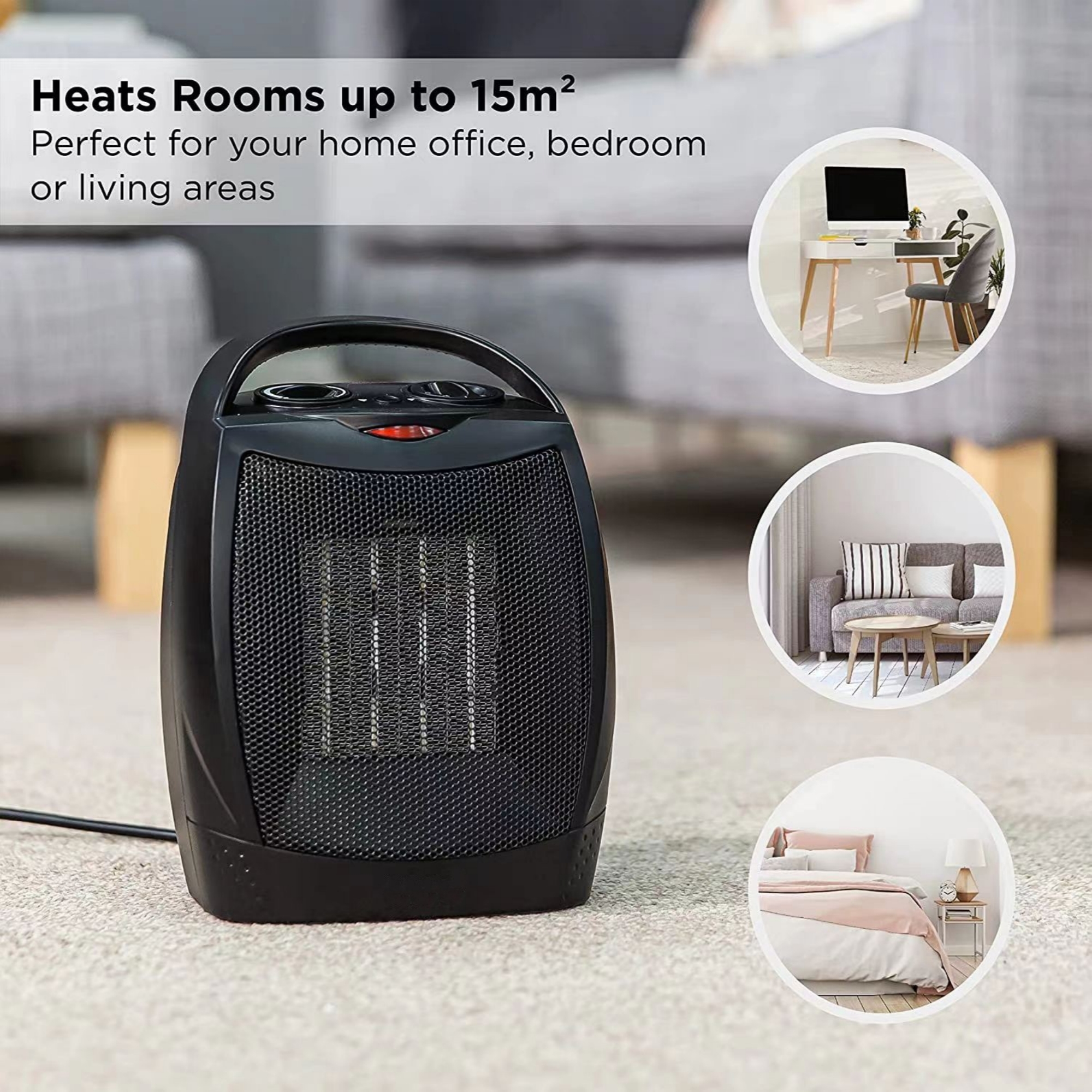 Portable Electric Heater Fan 4