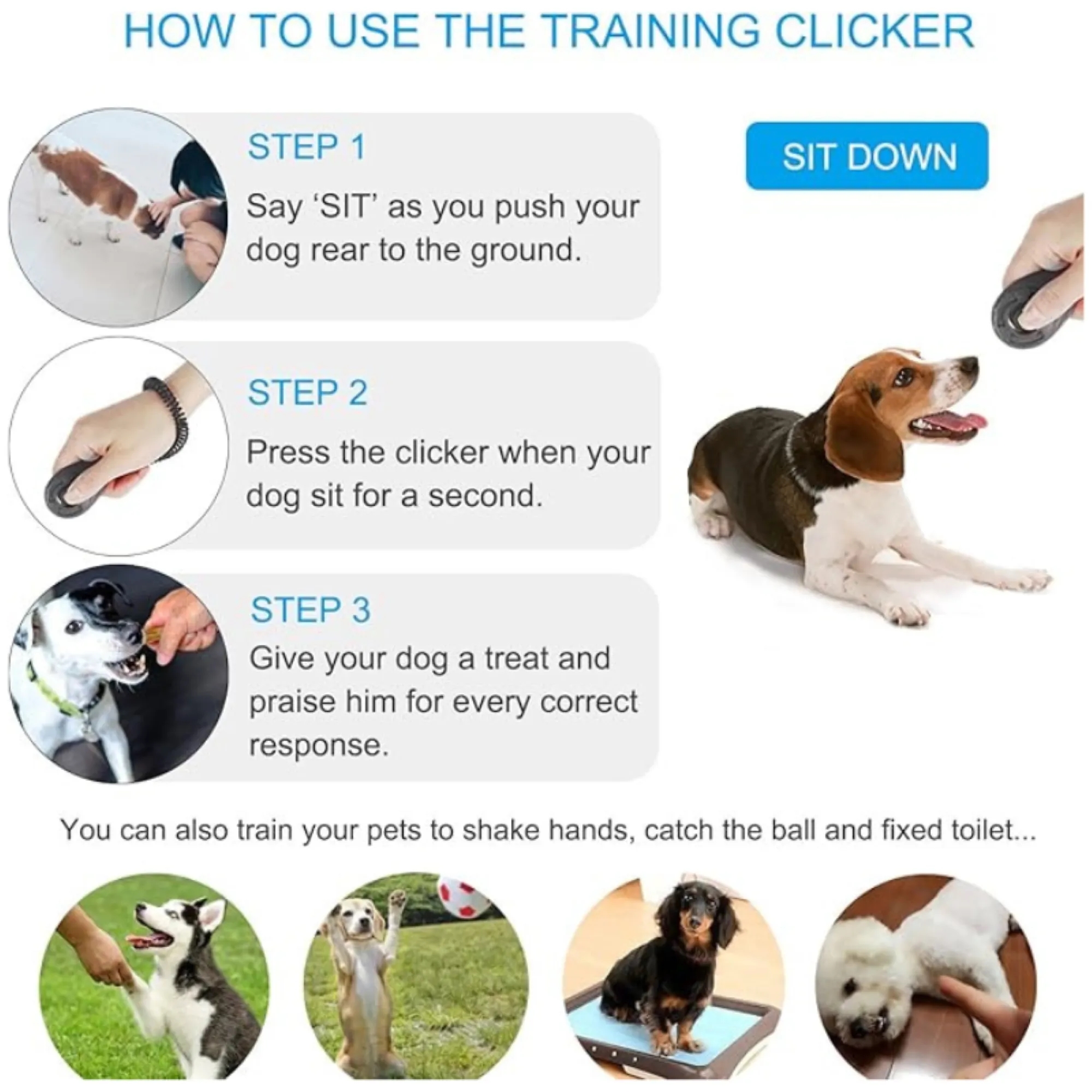 Pocket Training Dog Clicker 2