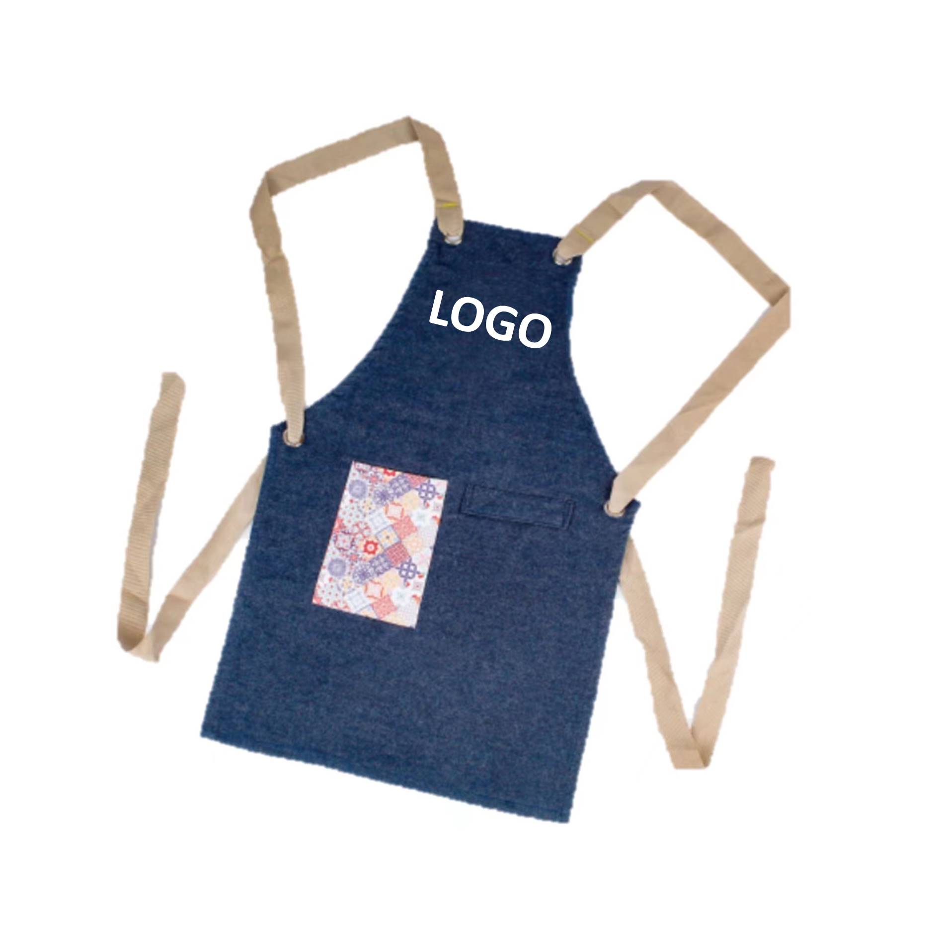 Cotton Denim Bib Apron 2
