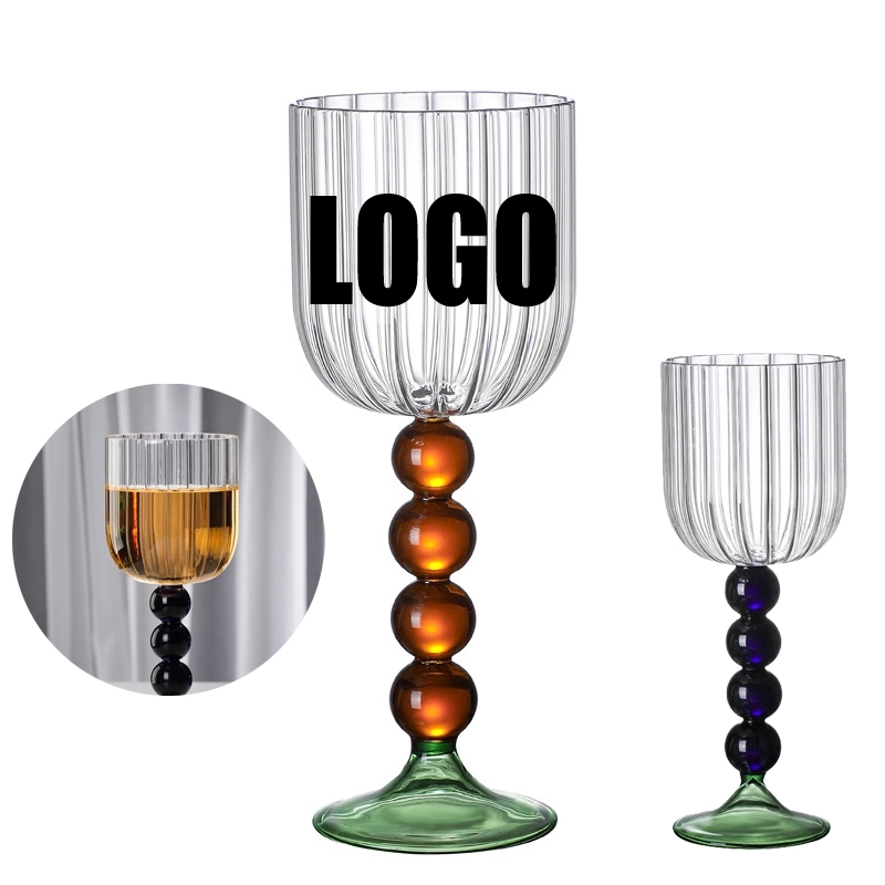 12 OZ. Glass Wine Champagne Gift Drinking Goblet Cup 3