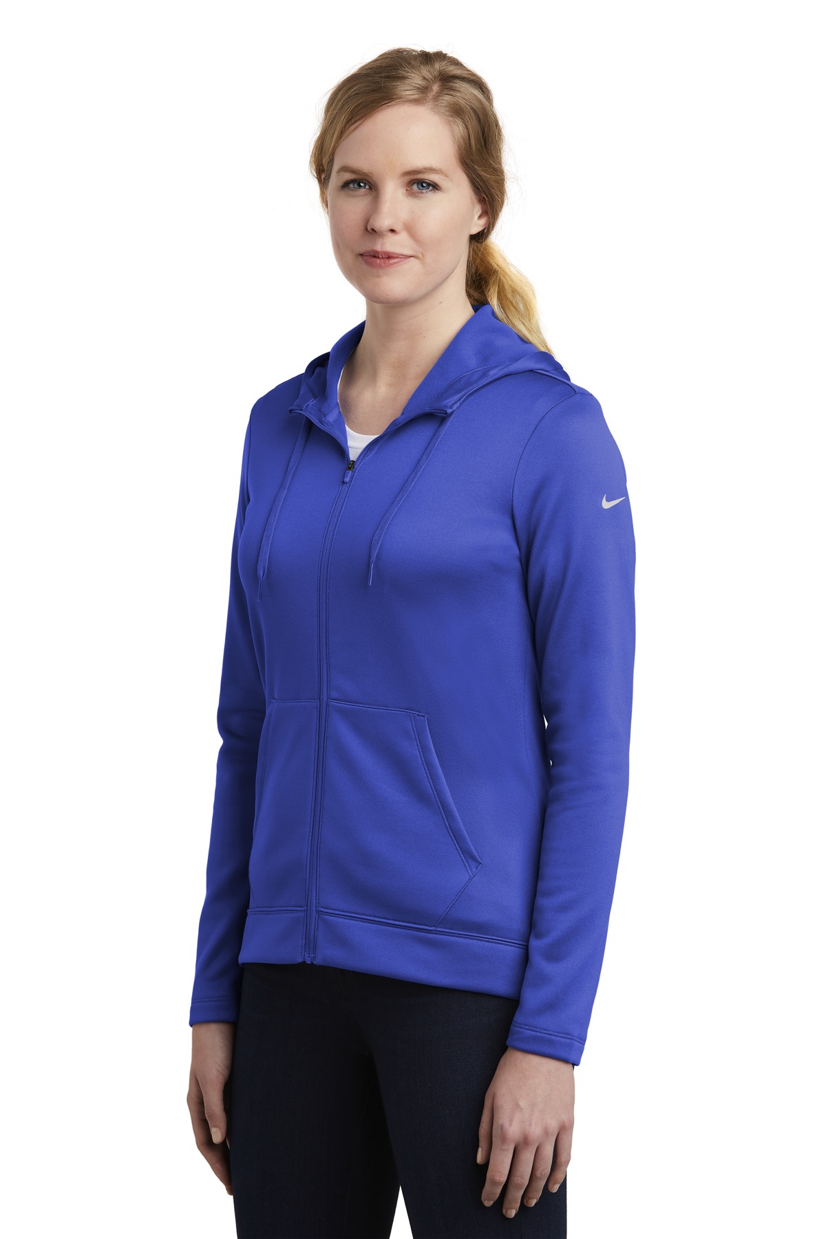 Nike Women's Therma-FIT Full-Zip Fleece Hoodie. NKAH6264 36