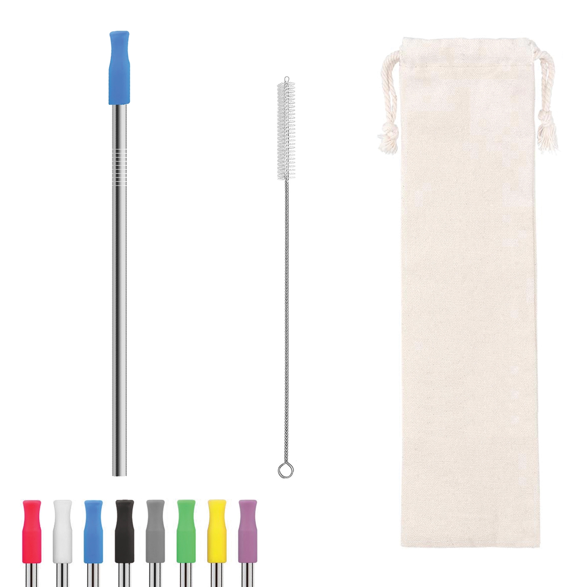 8.50" STEEL STRAW PACK