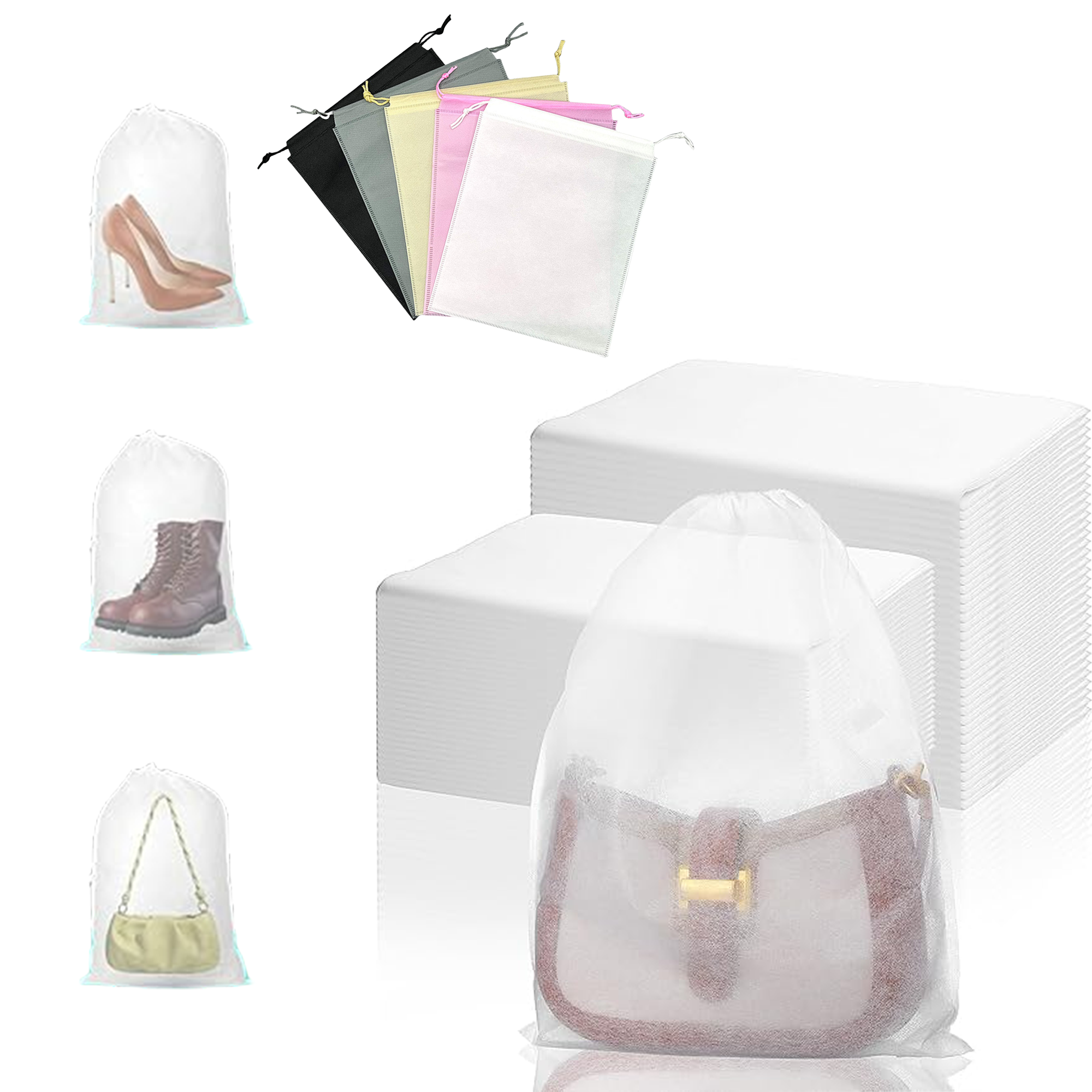 Non Woven Drawstring Backpack MOQ100 2