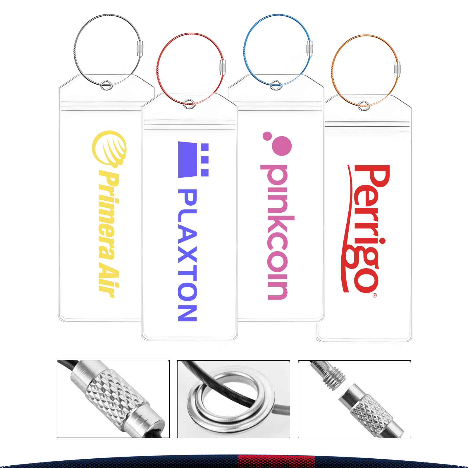 Transparent PVC Luggage Tag 2