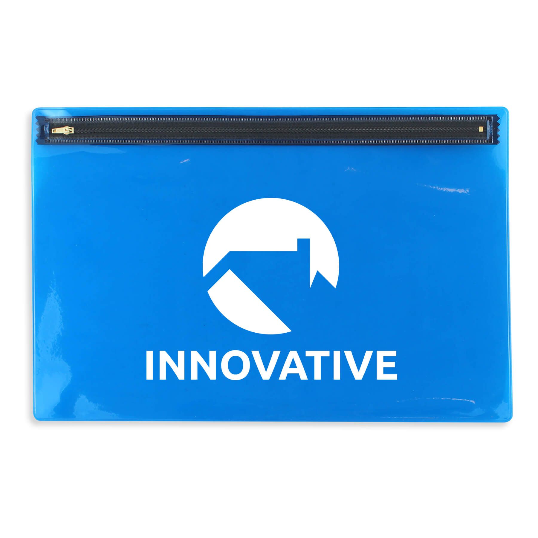 Translucent Vinyl Nylon Zipper Portfolio 5