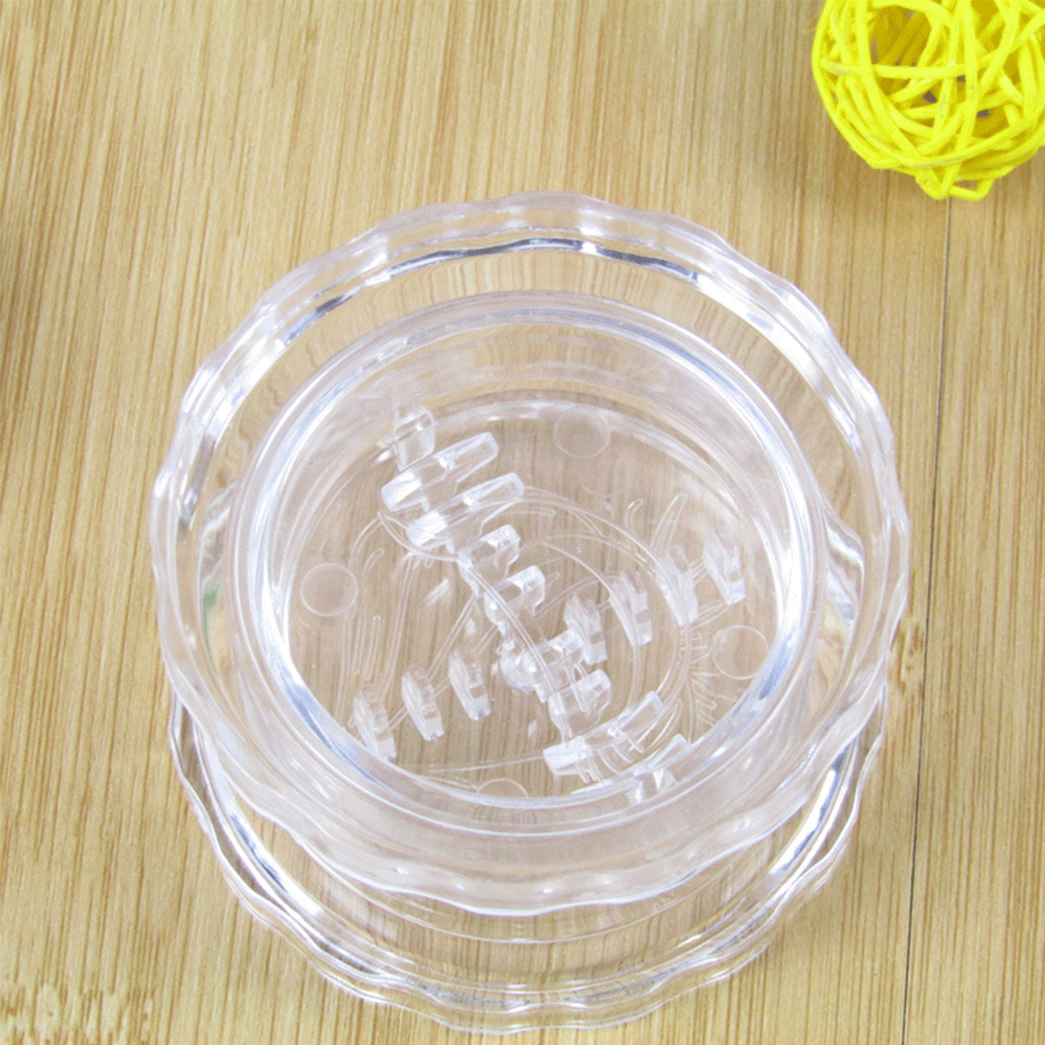 plastic grinder manual rotary Garlic paste puree Press 13