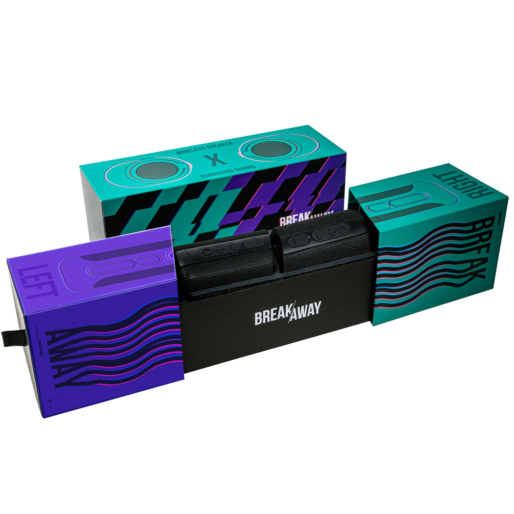 Breakaway Wireless Bluetooth Speaker 3