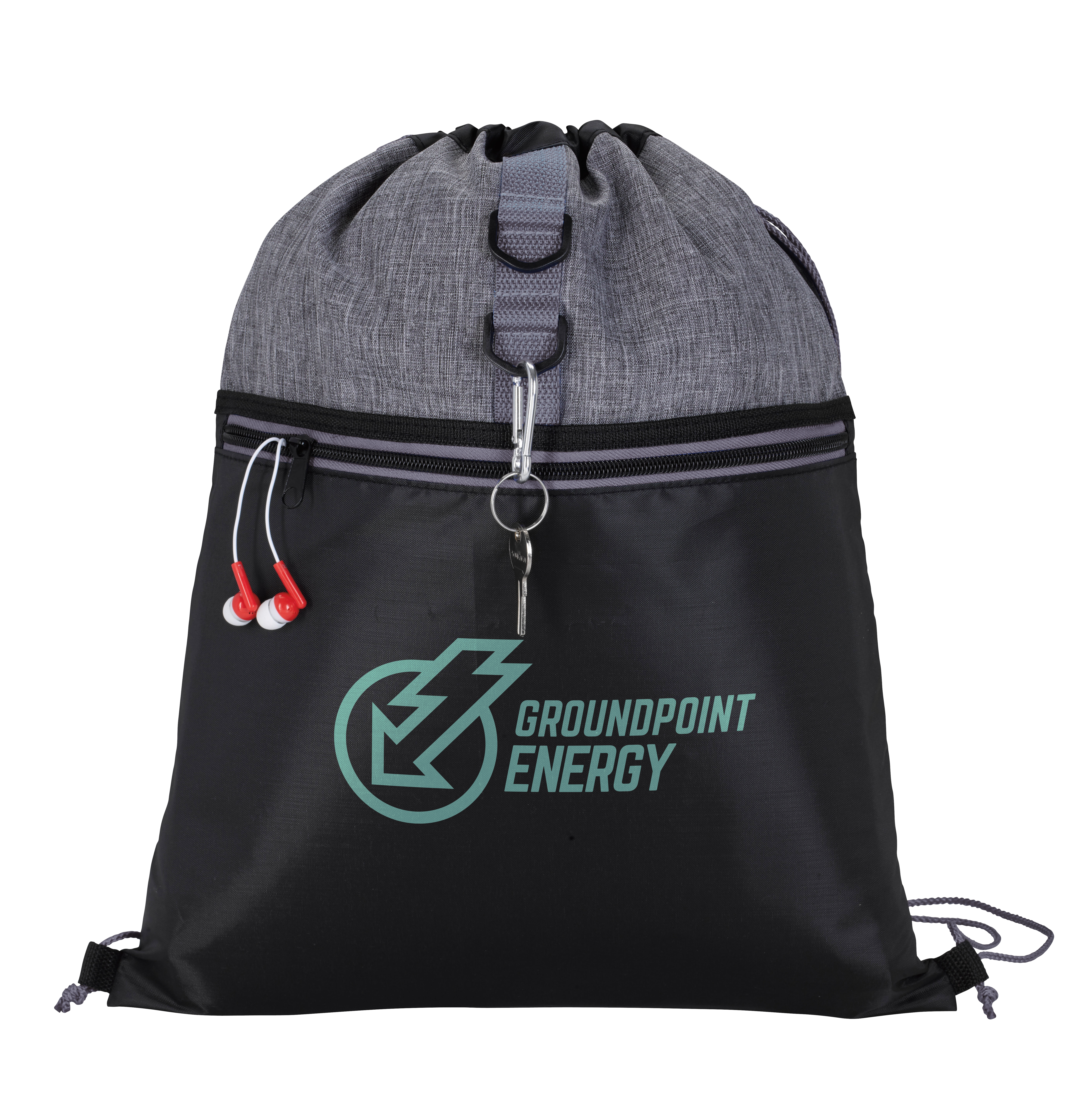 Stand Alone Drawstring Backpack 13
