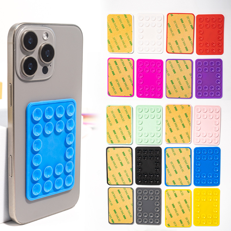 Silicone Suction Phone Case Adhesive Mount 2