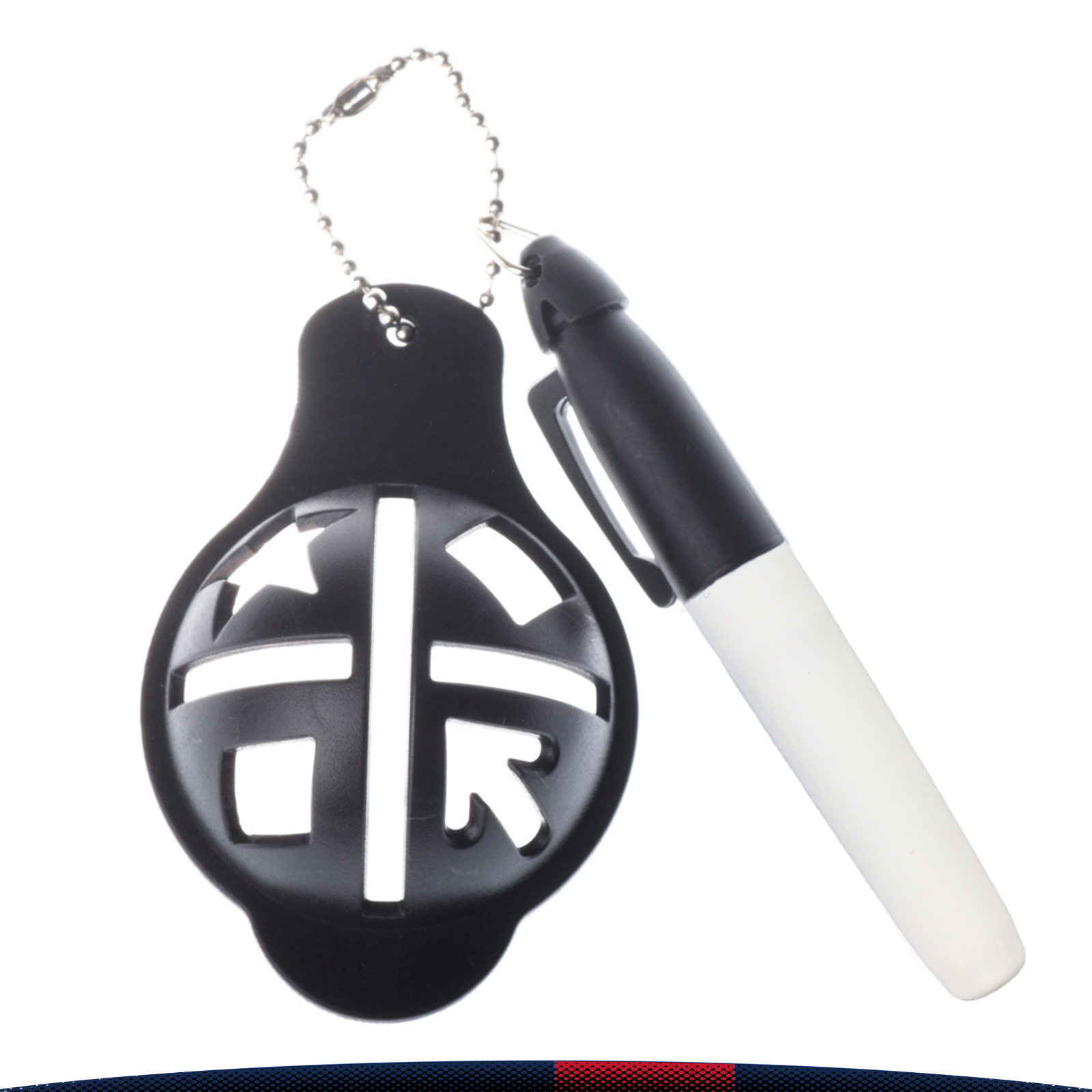 Simple Golf Ball Liner Marker Set 4