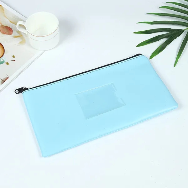 Pu Money Bag With zipper 2