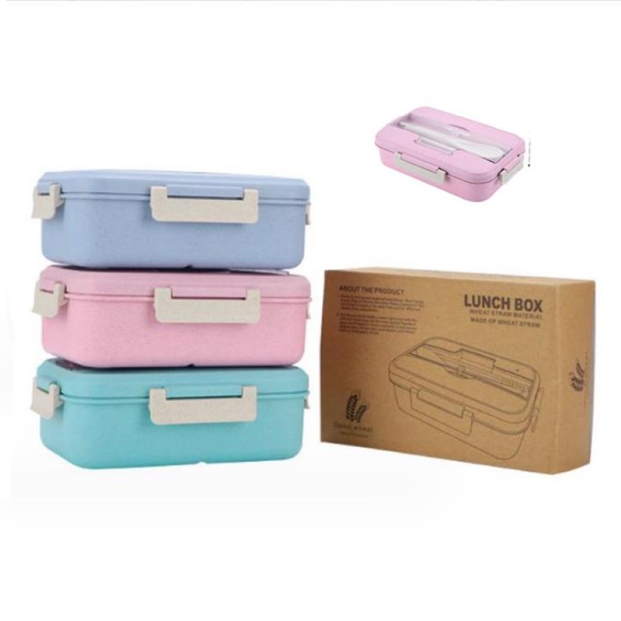 Wheat Handleless Lunch Box 1