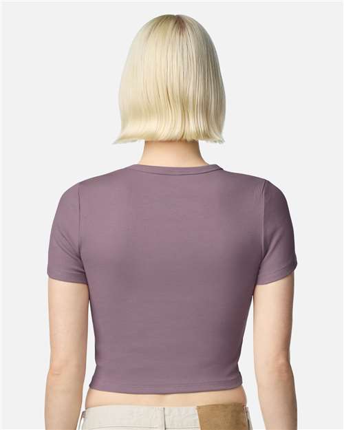 Women's Baby Rib Cropped Tee - BR210 41