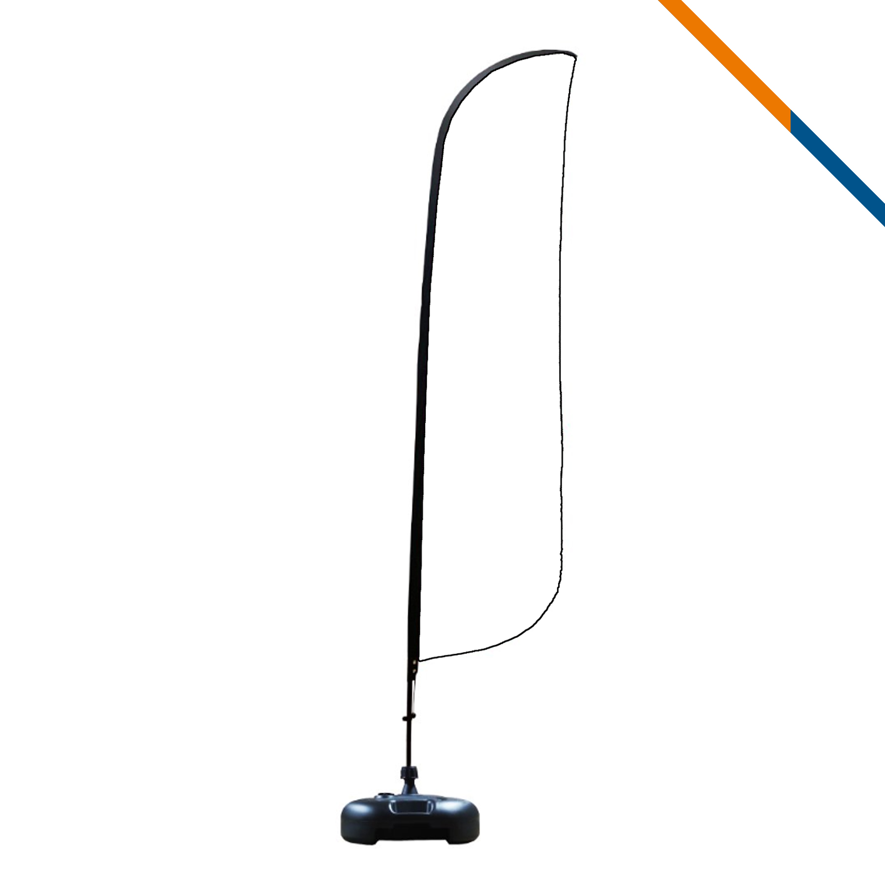 13' Hermit Single-Sided Feather Flag 3
