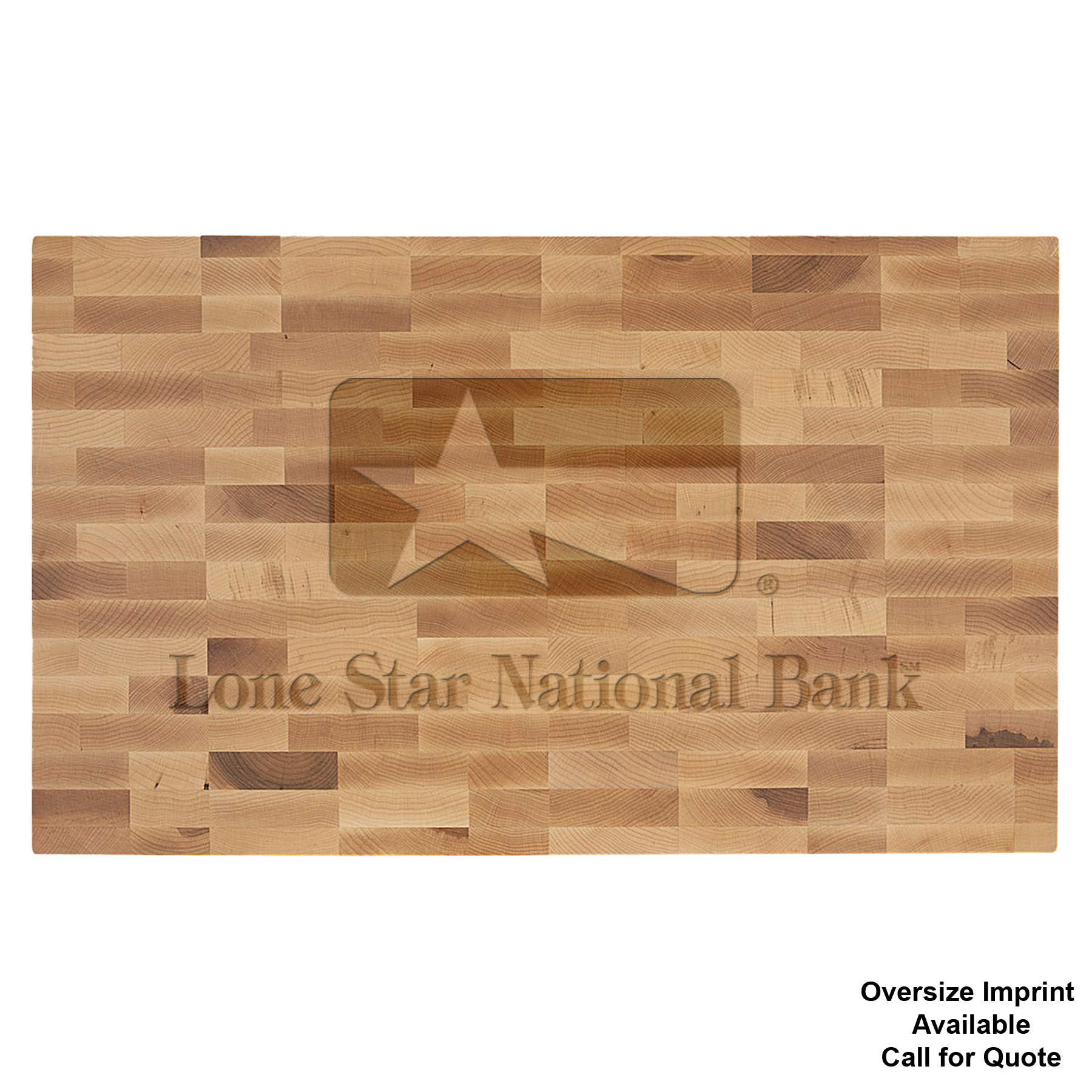 22" x 13" x 1" Maple Butcher Block 4