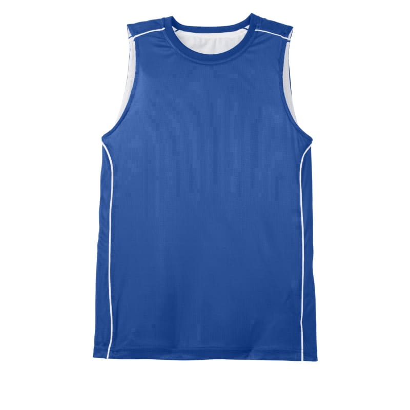 Sport-Tek Youth PosiCharge Mesh Reversible Sleeveless Tee. 17