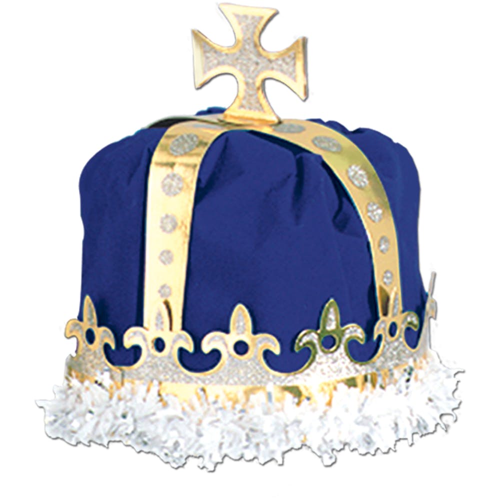 Royal King's Crown - Blue One Size 2