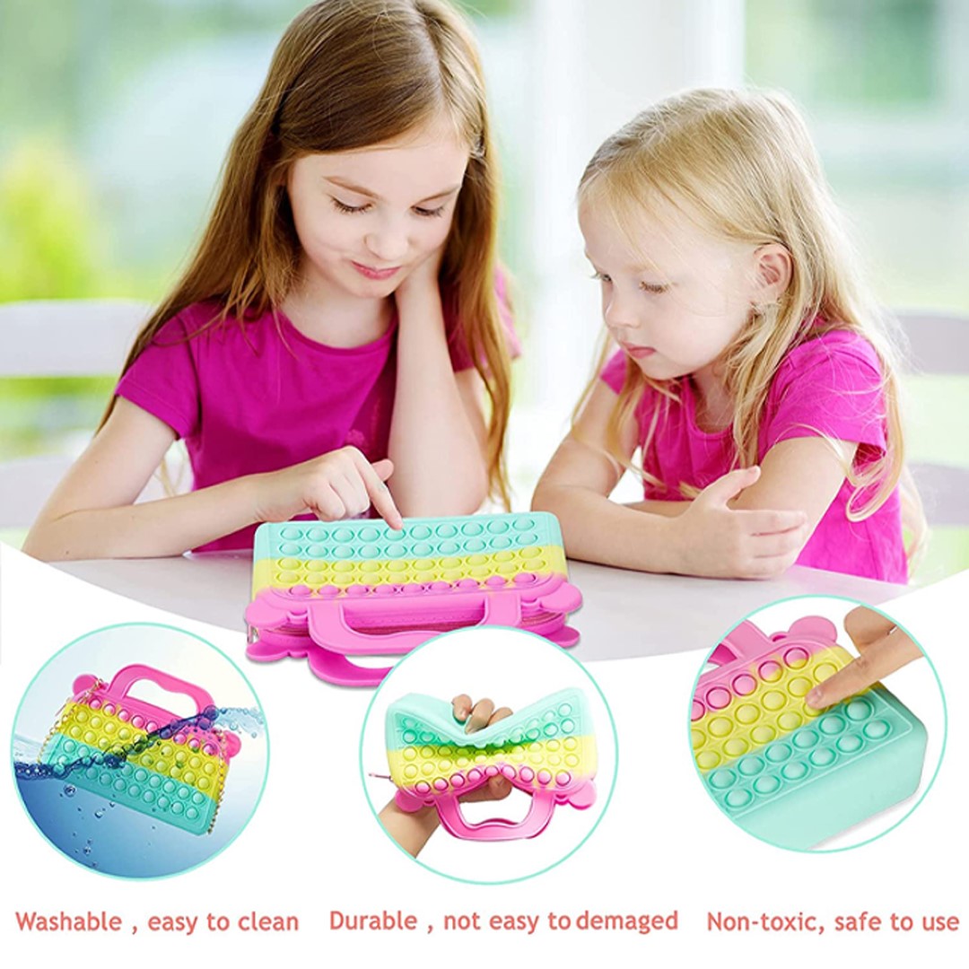 Pop-It Purse w/ Decorated Handles 3