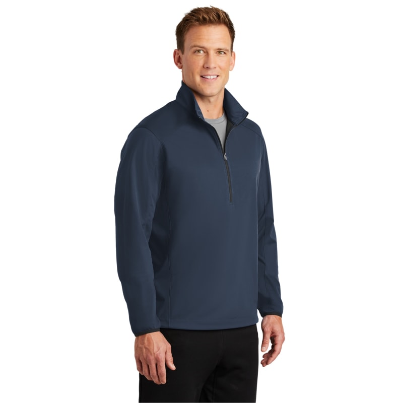 Port Authority Active 1/2-Zip Soft Shell Jacket. 12