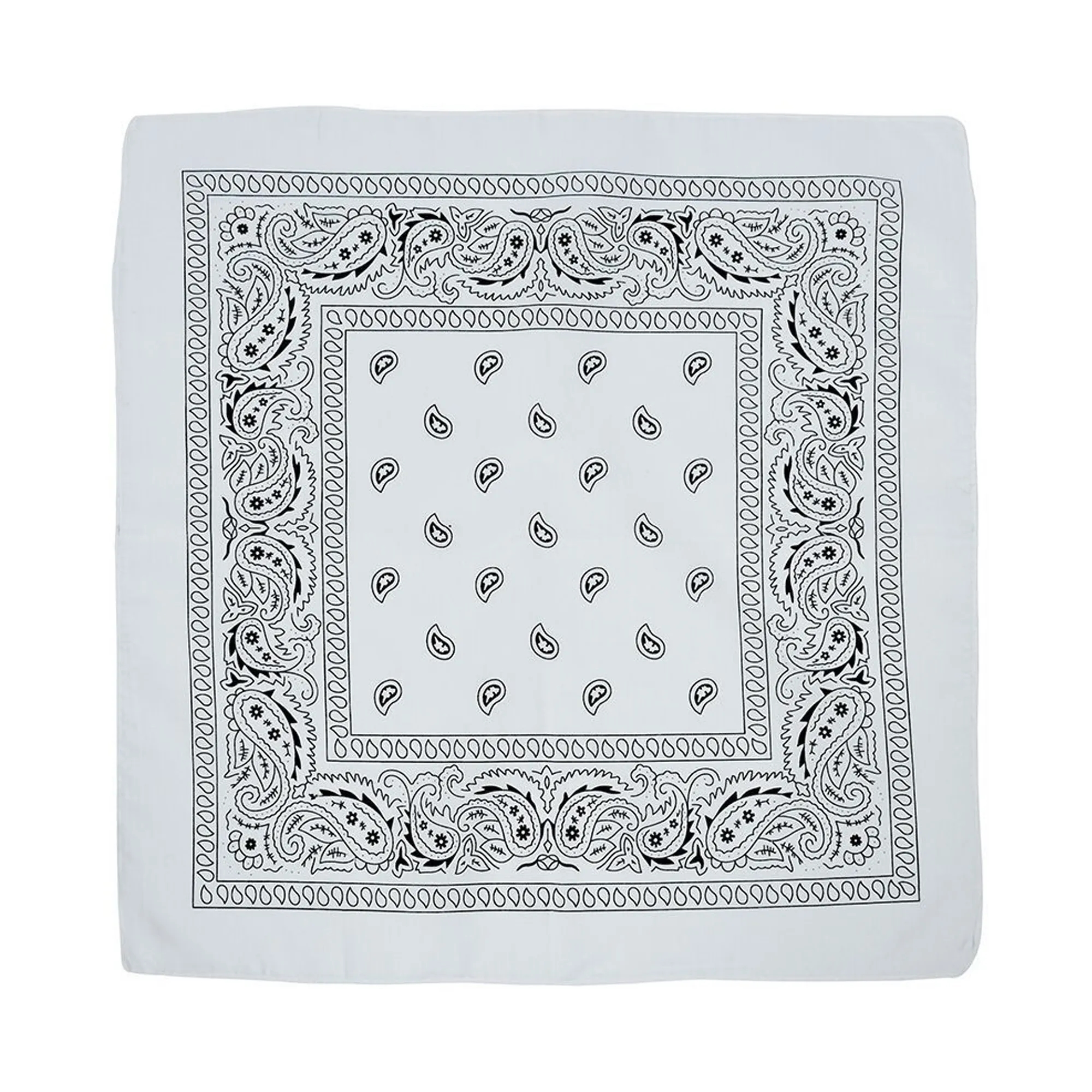 Polyester Cashew Flower Headscarf 1