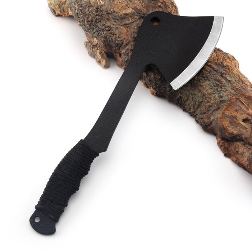 Multipurpose Camping Hatchet with Rope-Wrapped Handle 4