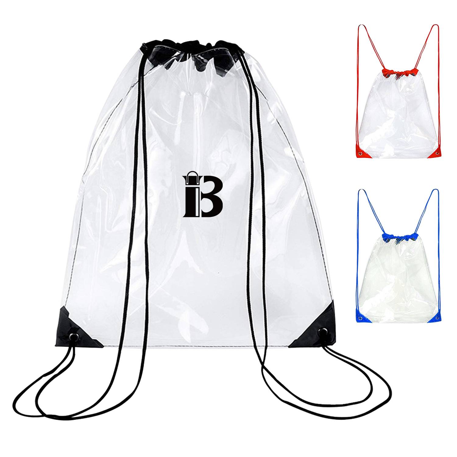PVC Clear Drawstring Backpack 1
