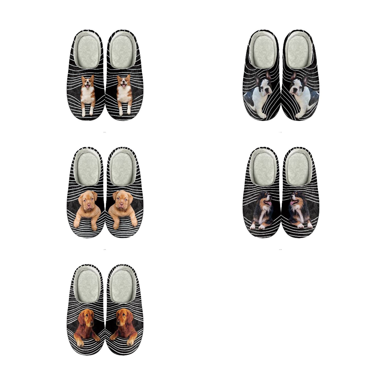 Sustainable All-Over Print Custom Memory Foam Slippers 4