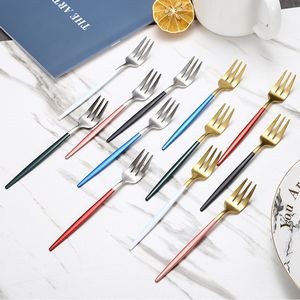 8.26 Inch Dual Color Gold Fork 11