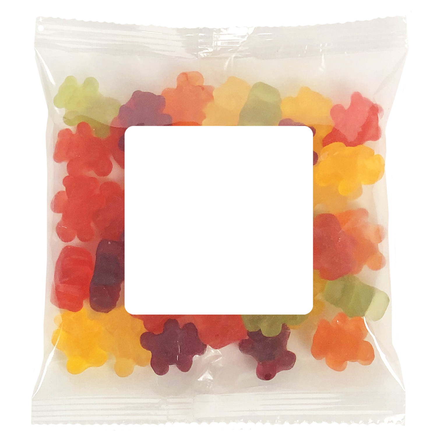 Large Snack Bag with Label Standard Fill 15