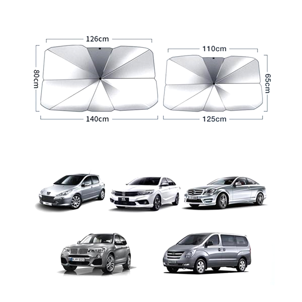Auto Front Windshield Sunshade 2