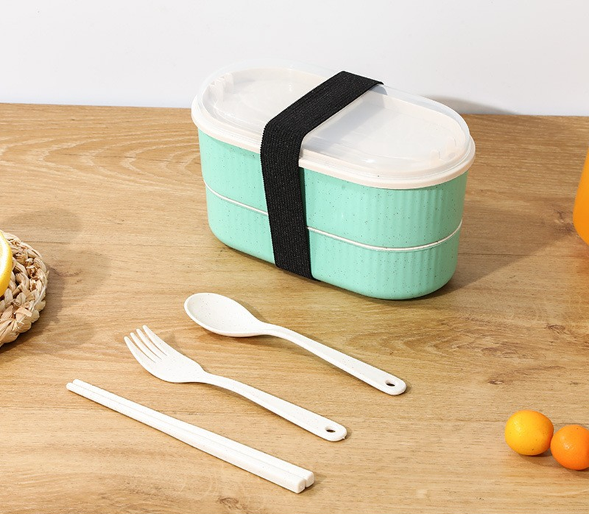Double-layered Lunch Box 2