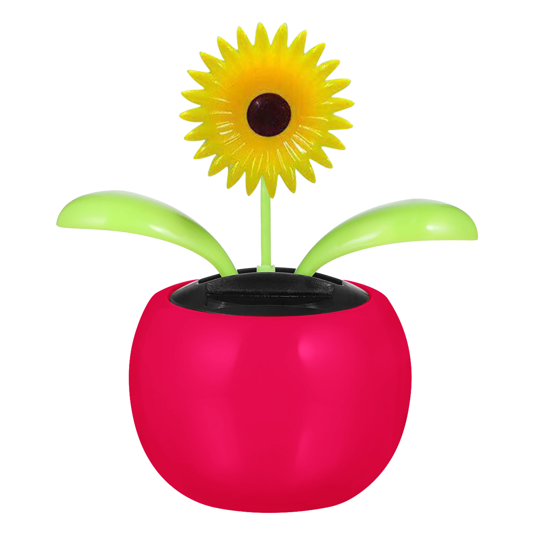 Solar Powered Dancing Flower Car Decor 8