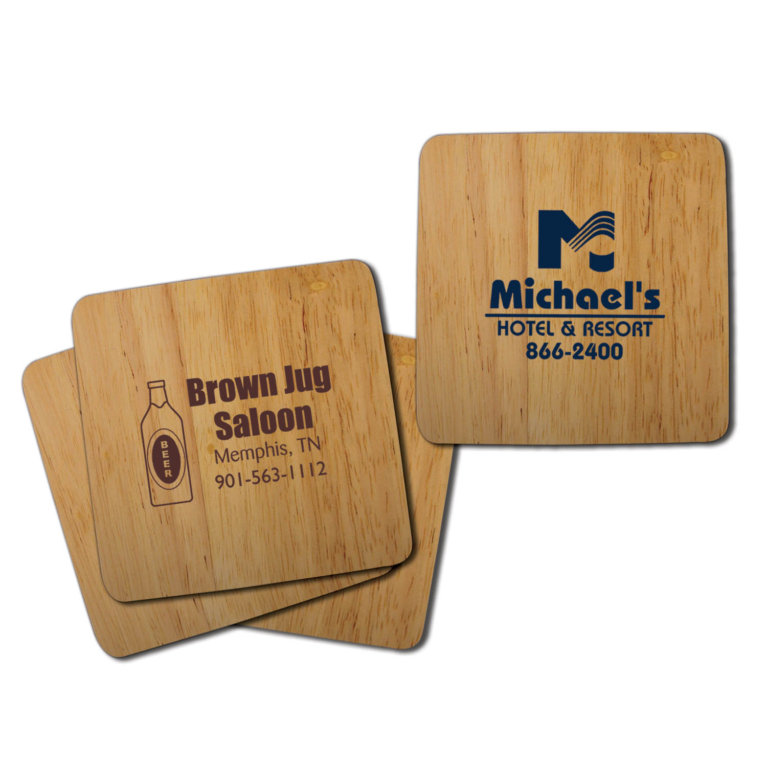 Table Saver Bamboo Coaster 3