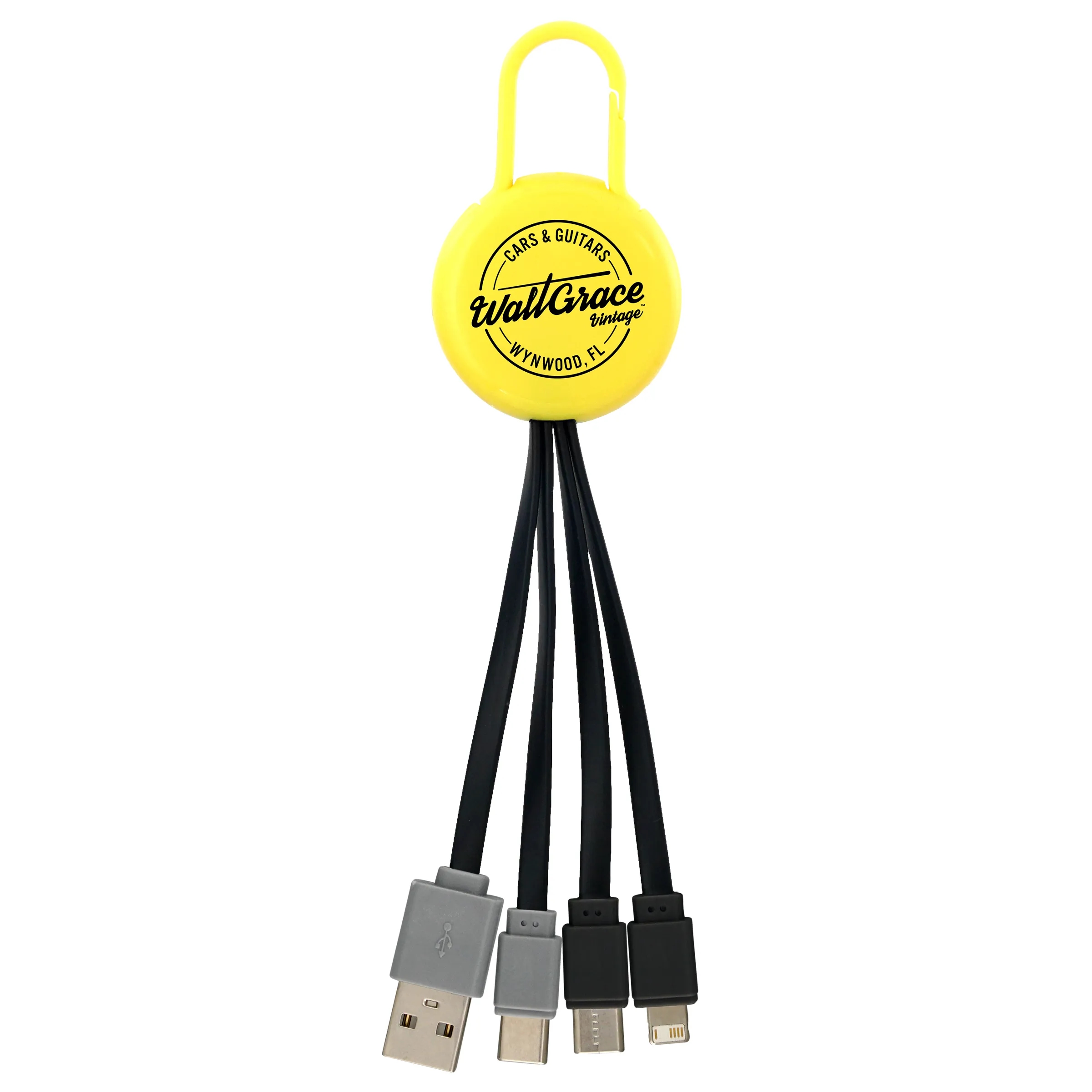 COLORFUL CLIP DUAL INPUT 3 IN 1 CHARGING CABLE 33