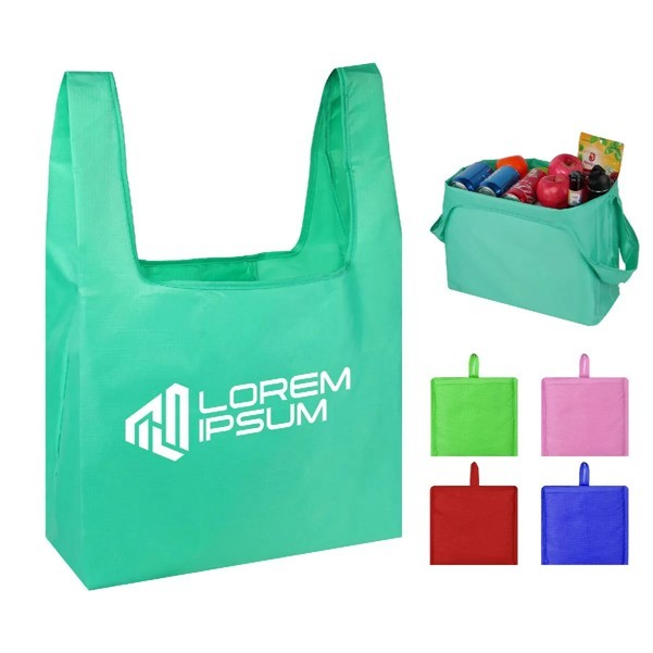 Foldable Shopping Tote Bag (15.16'' x 6.10'' x 25.00'') 3