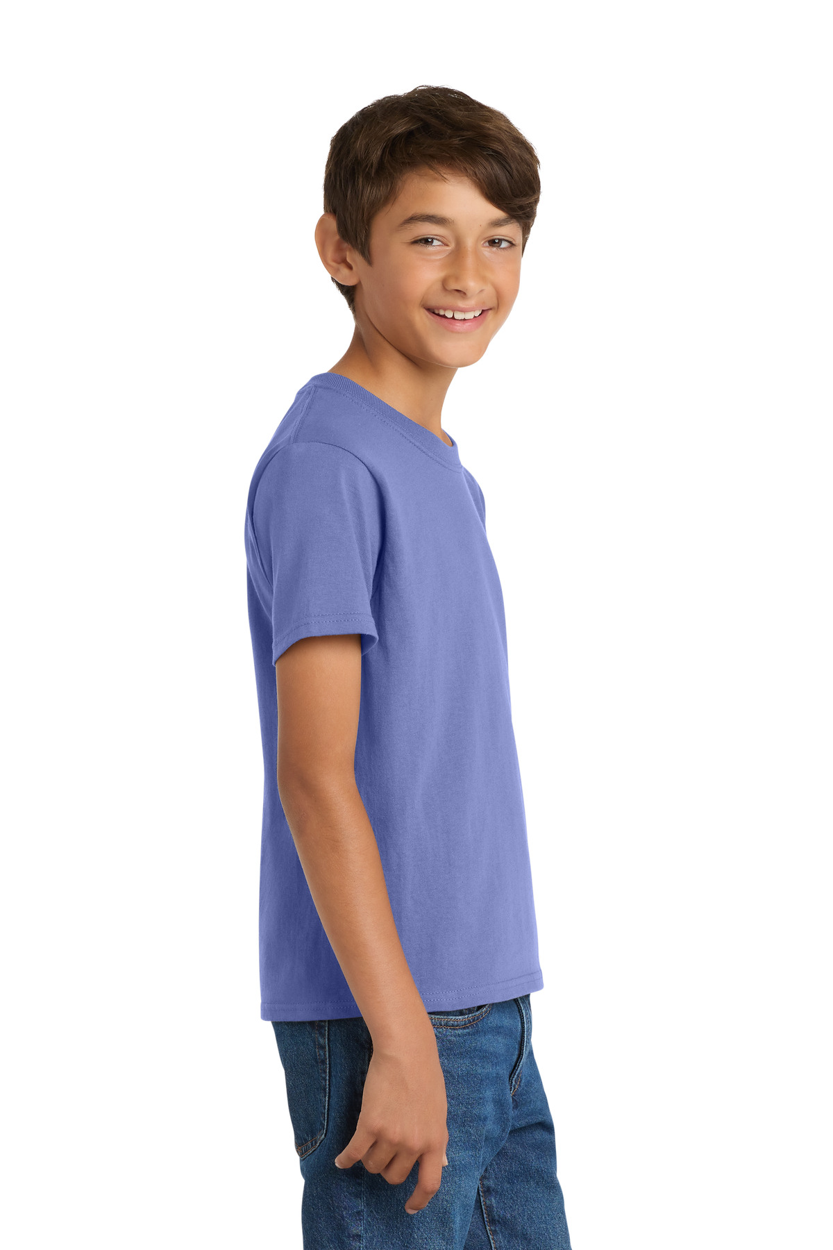 Port & Co Youth Core Cotton Tee. PC54Y 19