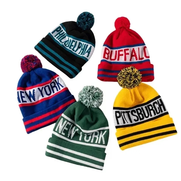 Acrylic Knit Winter Beanie 2